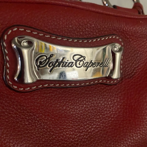 Sofia Caperell Red Hand Bag - Picture 16 of 17